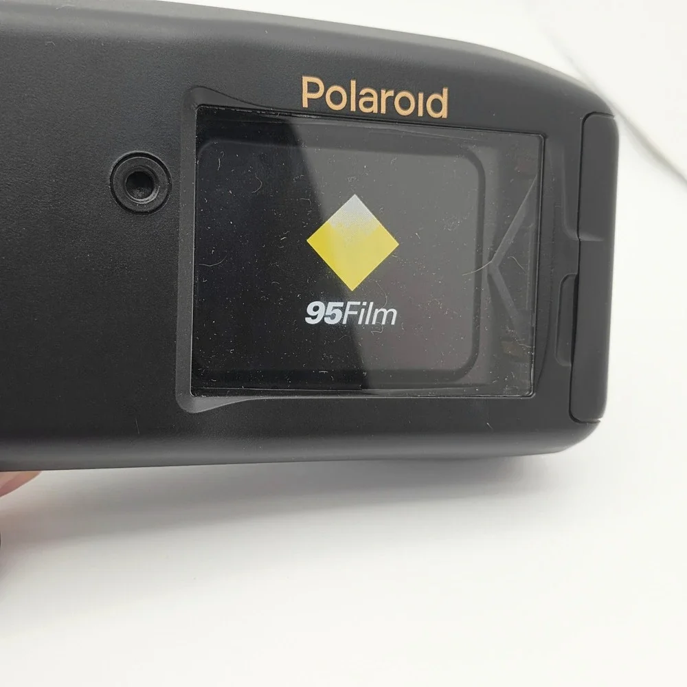 Polaroid Captiva SLR Instant Film Camera Black Auto Focus Vintage 90s 500 Film